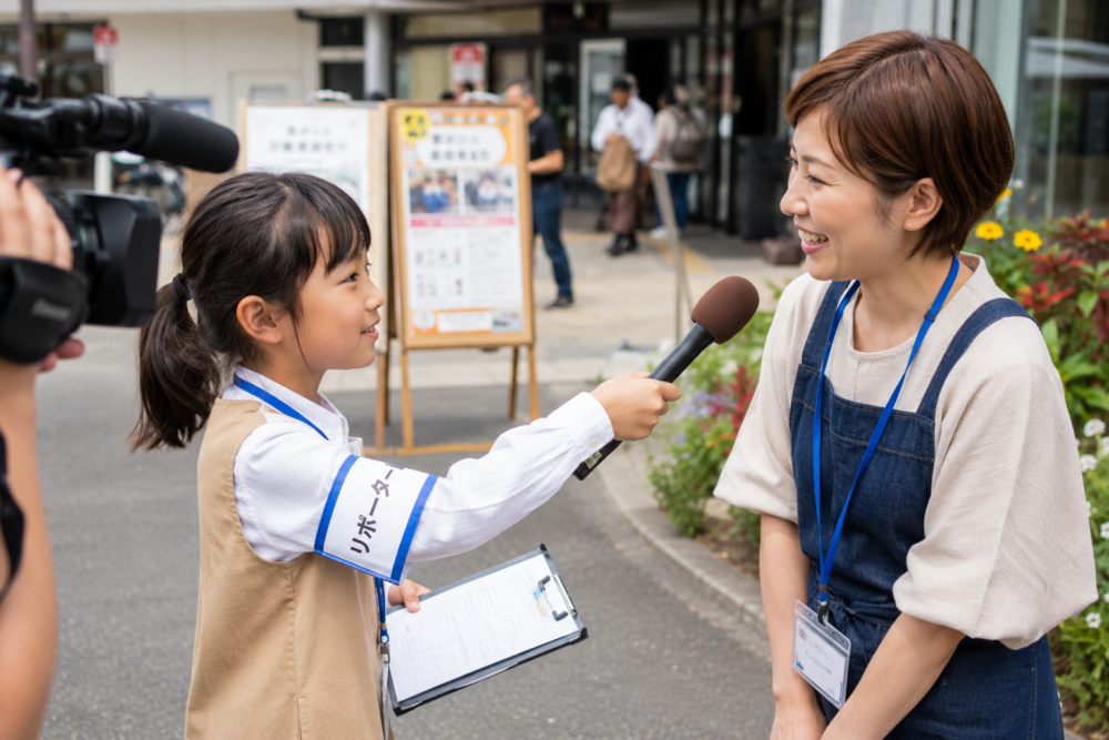 インタビュアーのおしごと